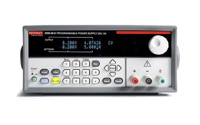 泰克Keithley 2200 系列 USB 和 GPIB 可編程直流電源